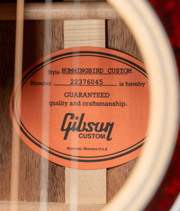 Hummingbird Custom Koa Acoustic Guitar | New