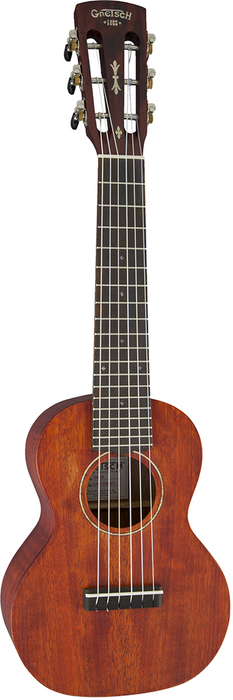 Gretsch G9126 Guitar-Ukulele with Gig Bag, Ovangkol Fingerboard - Honey Mahogany Stain