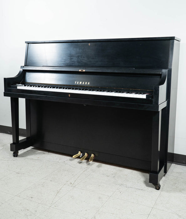 UIW 2014 Yamaha P22 Upright Piano in Satin Ebony | Serial No. J31289759 | Used