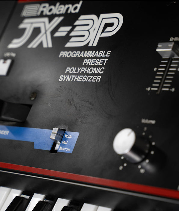 Vintage Roland JX-3P Synthesizer with PG200 Programmer | Used