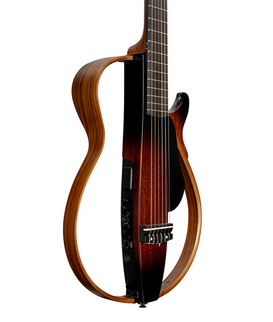 Pre-Owned Yamaha SLG200N Nylon-String Silent Acoustic-Electric Guitar - Tobacco Sunburst | Used
