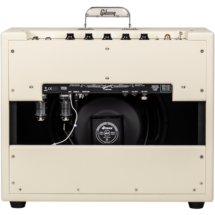 Gibson Falcon 20 1x12 Combo Electric Guitar Amp - Cream Bronco, Oxblood Grille