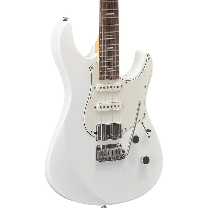 Yamaha PACS+12 Pacifica Standard Plus Electric Guitar - Shell White, Rosewood Fingerboard