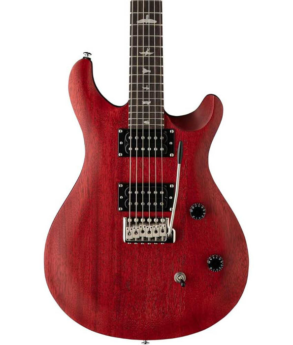 PRS SE CE 24 Standard Satin Electric Guitar - Vintage Cherry Satin