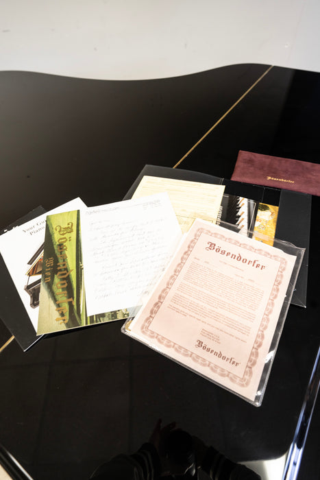 Bosendorfer 200 Classic Grand Piano | Polished Ebony | 1993 | 6'7" | Serial No. 42823