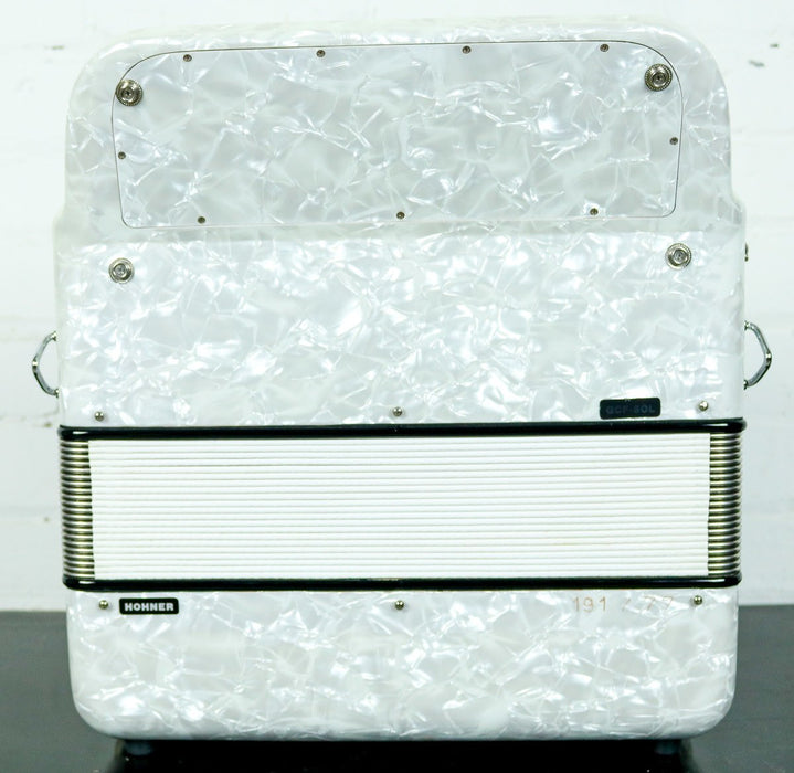 Hohner Anacleto Rey Del Norte III L Accordion White (GCF)
