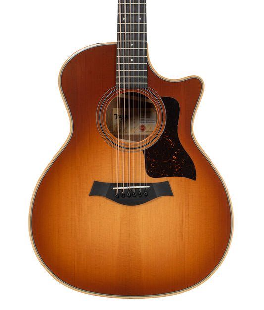Taylor 354ce Studio Special Edition Honeyburst Acoustic-Electric Guitar - Honey Sunburst | New