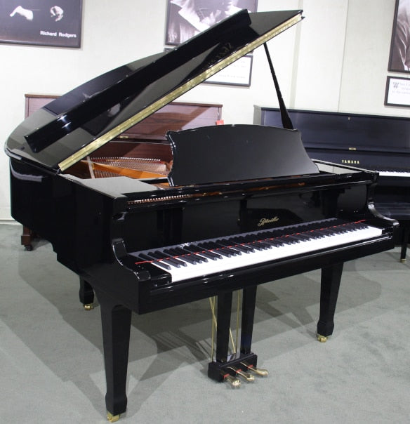 Ritmuller R8 Ebony Polish QRS Player Bundle 4'11" Conventional Grand Piano | New