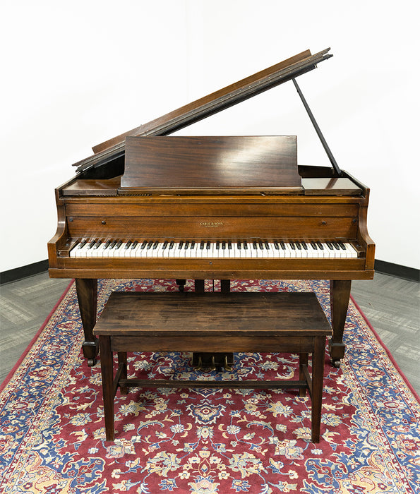 Cable & Sons Grand Piano | Satin Mahogany | SN: 10334 | Used