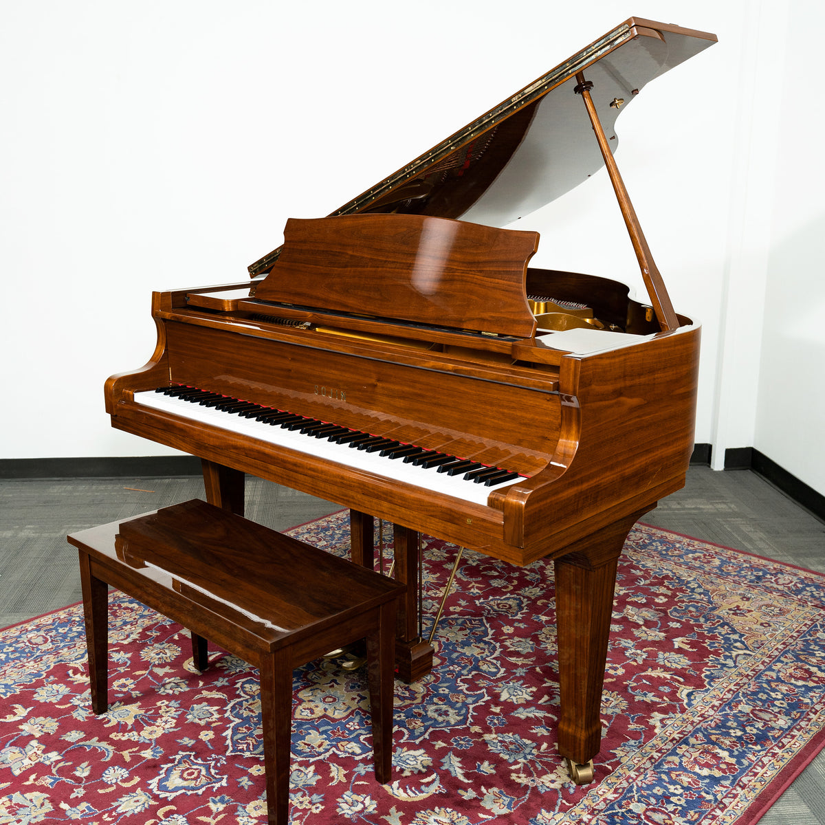 Sojin PG1 Baby Grand Piano | Polished Oak | SN: GO23714
