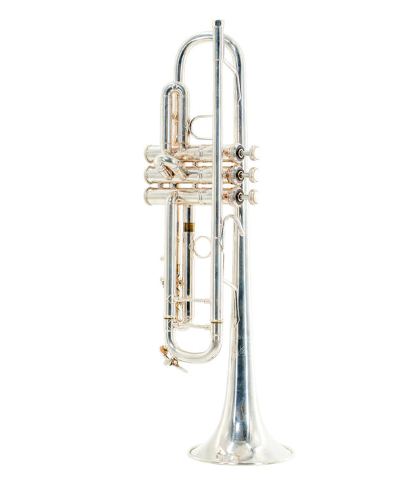 Pre-Owned Bach Stradivarius 180S37 Trumpet - Silver w/ Gold Accents