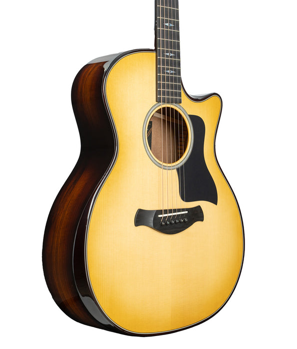 Taylor Custom Builder's Edition Grand Auditorium Spruce/Ovangkol Acoustic-Electric Guitar | New