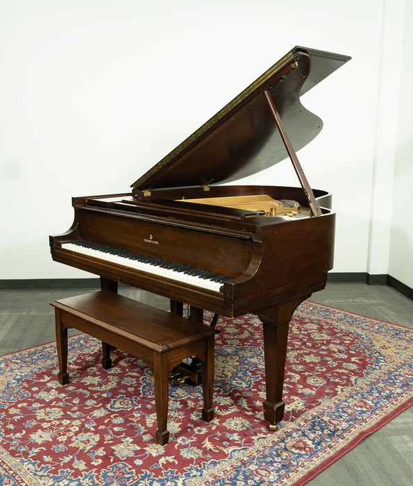 Steinway 5'7" Model M Grand Piano | Satin Walnut | SN: 295083