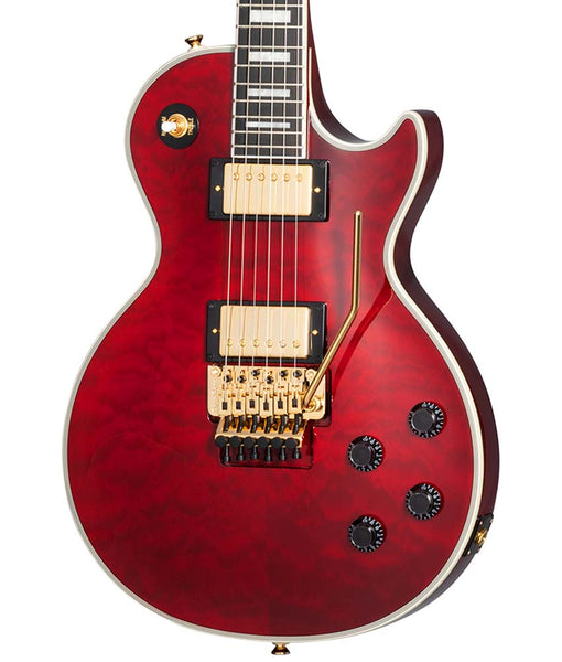 【超希少】Epiphone Alex Lifeson Les Paul Epiphone Alex Lifeson Les Paul Custom Axcess, Quilt Maple Veneer