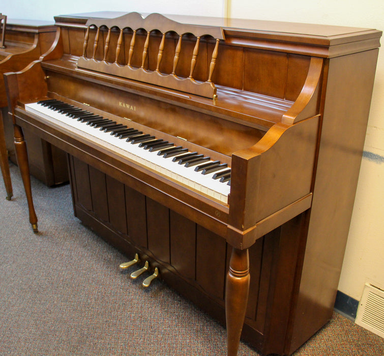 Kawai 44.5" 801E Console Upright Piano | Walnut