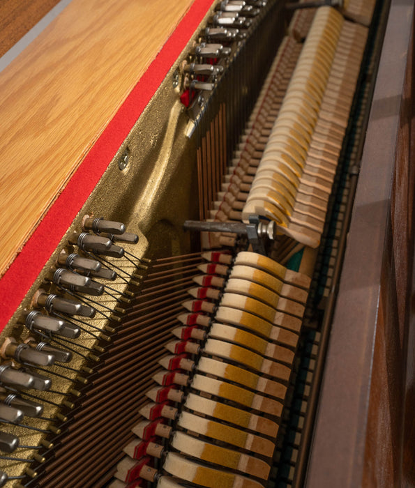 Wurlitzer Upright Piano (1981) in Satin Walnut | Model 1740 | Serial No. 1648510 | Used