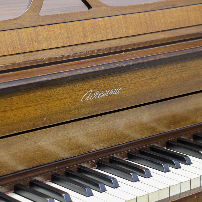 Acrosonic by Baldwin Spinet/Console Piano Cherry Finish