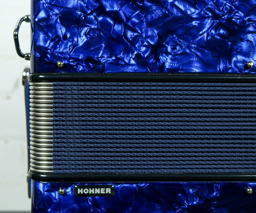 Hohner Anacleto Rey Del Norte TT EAD/GCF Accordion Compact Blue