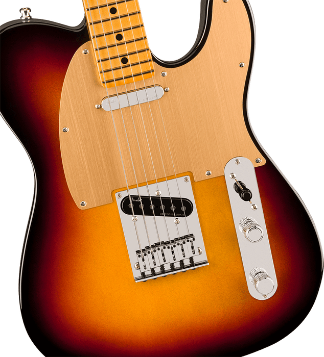 Fender American Ultra II Telecaster Electric Guitar - Maple Fingerboard, Ultraburst | New