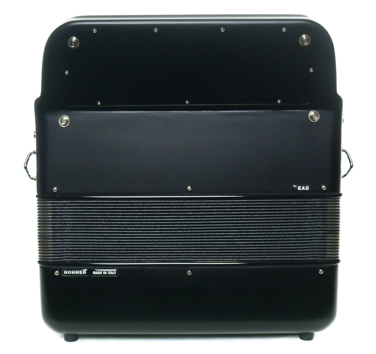 Hohner Anacleto BH-1 Black Hawk 5-Switch Compact EAD Accordion - Matte Black
