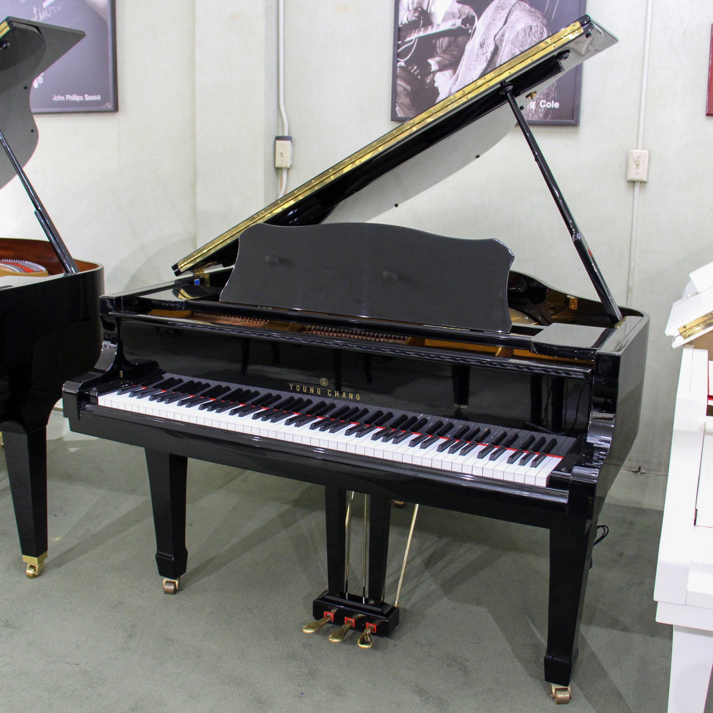 Young Chang G150 PE Baby Grand Piano | Polished EbonyAlamo Music ...