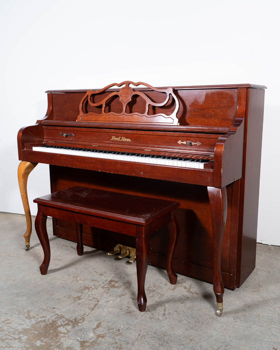 Pearl River UP110 Upright Piano | Mahogany | Serial No. 733417 | Used