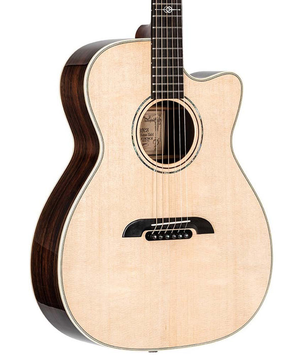 Alvarez FYM70CE Yairi Masterworks Folk/OM All Solid Spruce/Rosewood Acoustic-Electric Guitar | Used