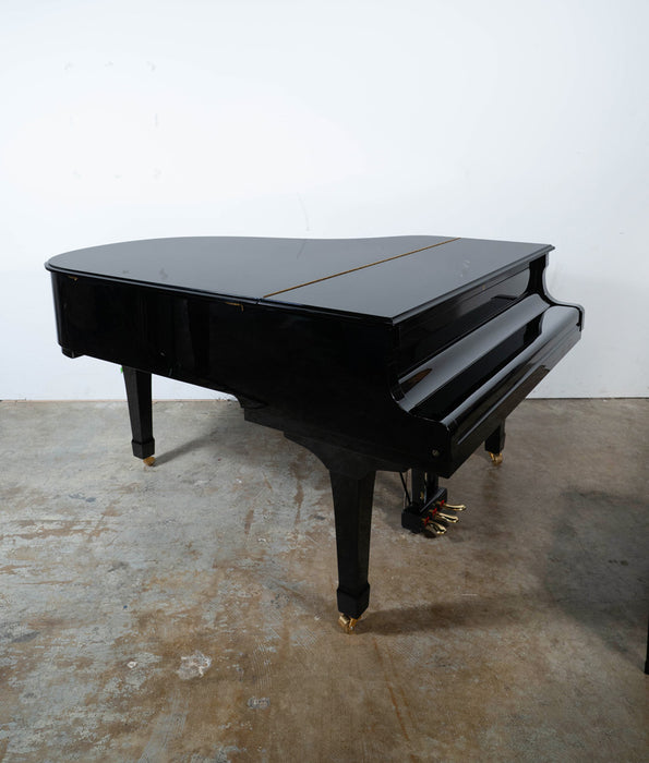 Yamaha C3 Grand Piano (1988) | Polished Ebony | 6'1" | Serial No. 4621251 | Refurbished