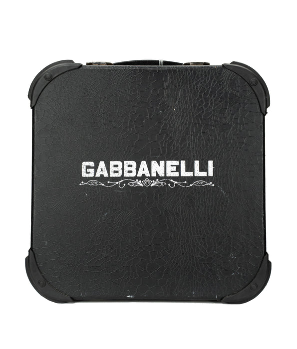 Pre-Owned Gabbanelli Two-Tone Accordion FBbEb-EAD Fa/Mi - Black/Red Sparkle | Used