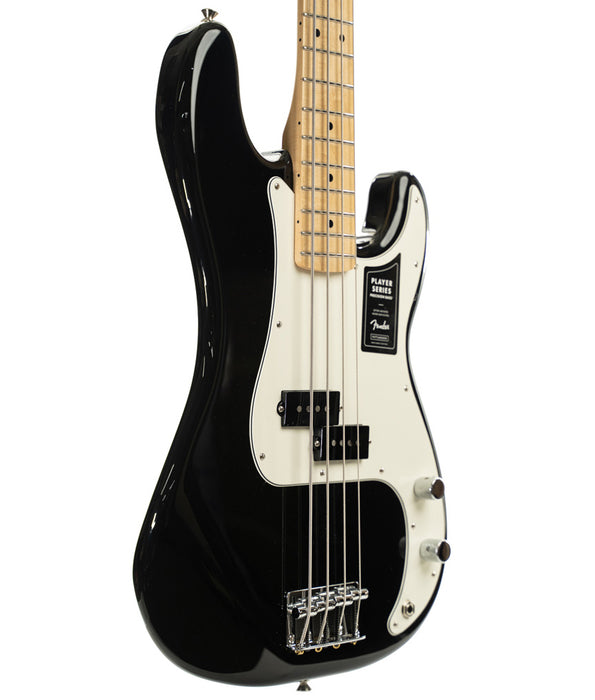 Pre-Owned Fender Player Precision Bass, Maple Fingerboard, Black