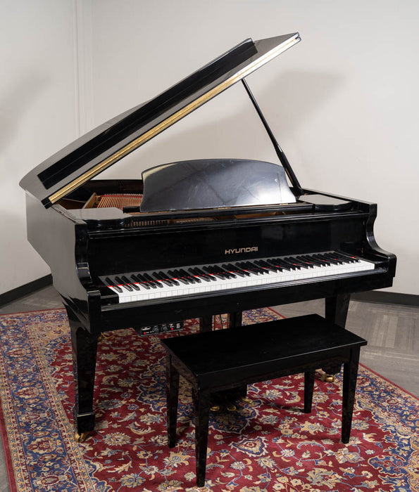 Hyundai Grand Piano | Polished Ebony | SN : HHJG0218 | Used
