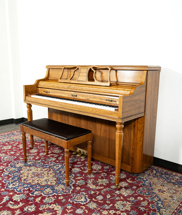 Kimball 415R Upright Piano | Satin Oak | SN: T54939 | Used