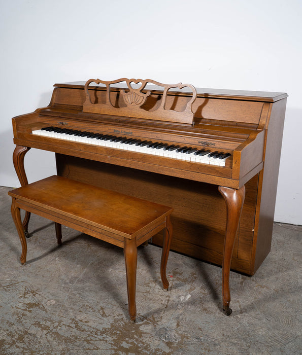 1970 Kohler & Campbell Upright Piano | Oak | Console | Serial No. 636301 | Used