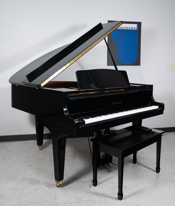 2007 Kawai GM10 Grand Piano | Polished Ebony | 5' | Serial No. F022070 | Used
