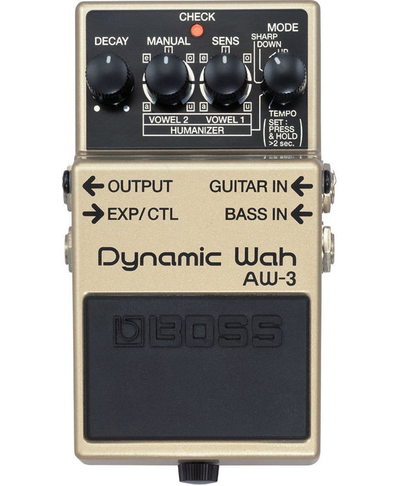 boss pedal effects Boss AW-3 Wah-wah Pedal