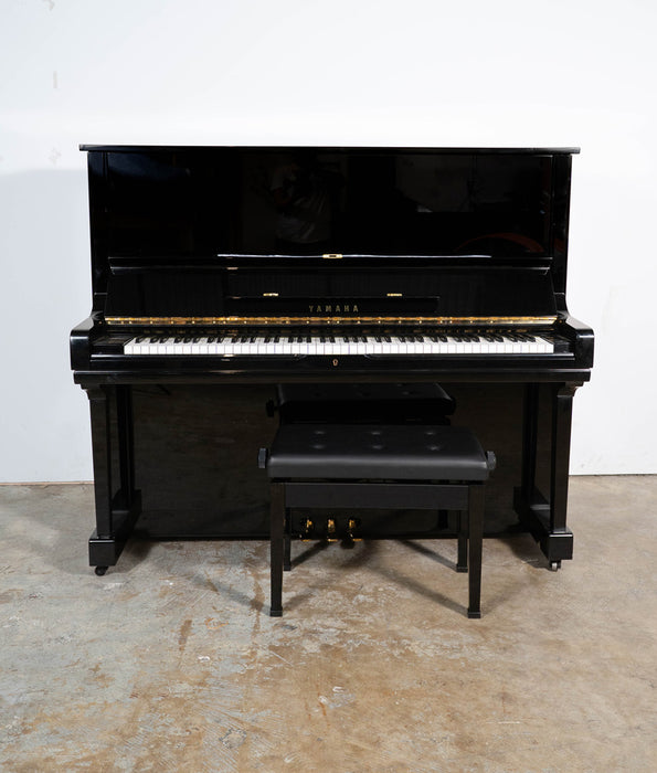 Yamaha U3 Upright Piano (1974) | Polished Ebony | 52" | Used