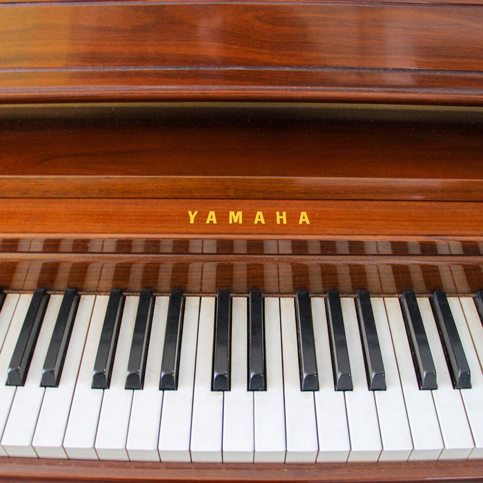Yamaha Tiger Striped Spinet Piano