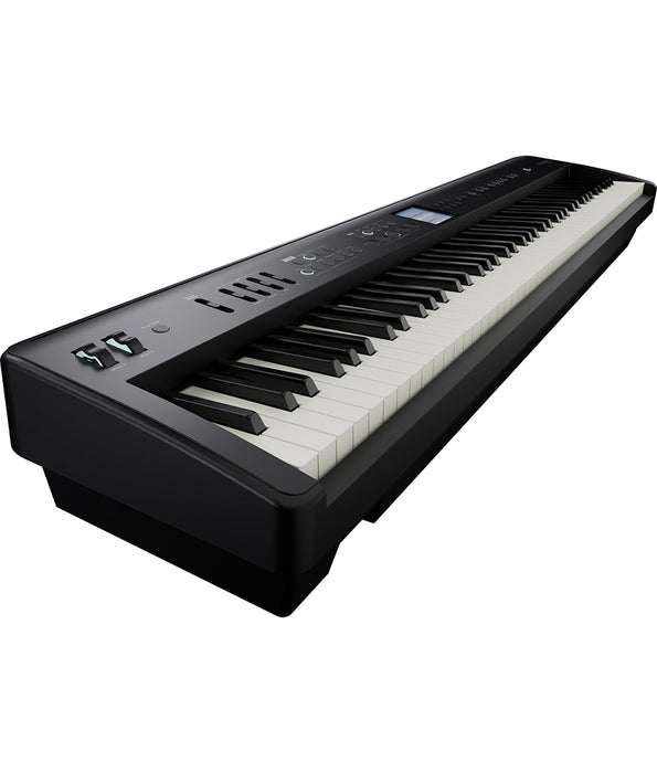 Roland FP-10 88-Key / 96 Voices Digital Piano - Black/White japan used  import