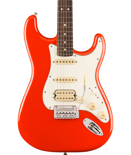 Fender Player II Stratocaster HSS Rosewood Electric Guitar - Coral Red | New