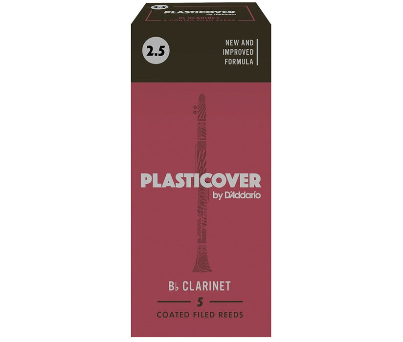 Plasticover by D'Addario - Bb Clarinet #2.5 - 5-pack