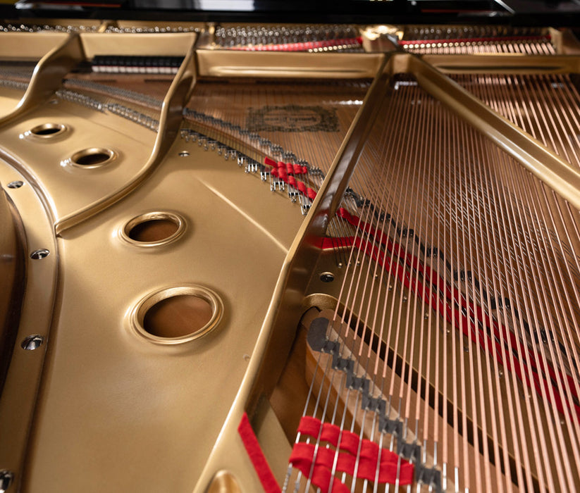 Yamaha C5 Grand Piano | Polished Ebony | 6'6" | Serial No. 3090703 | Used