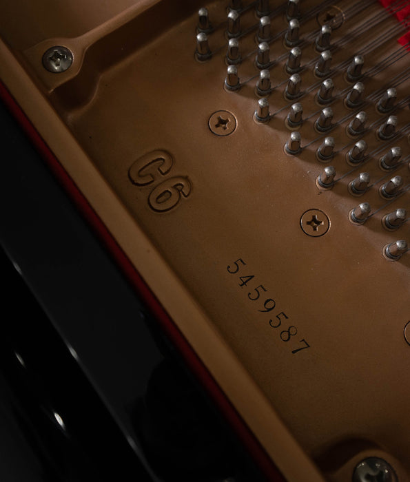 Yamaha C6 Grand Piano with Player System (1996) | Polished Ebony | Serial No. 5459587 | Used