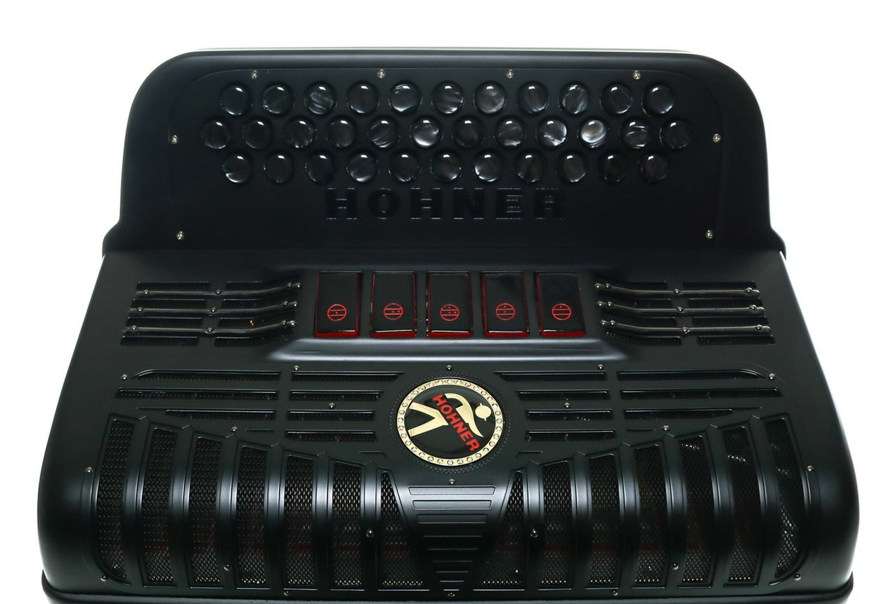 Accordions Anacleto Hohner Anacleto BH1 Black Hawk Regular 5