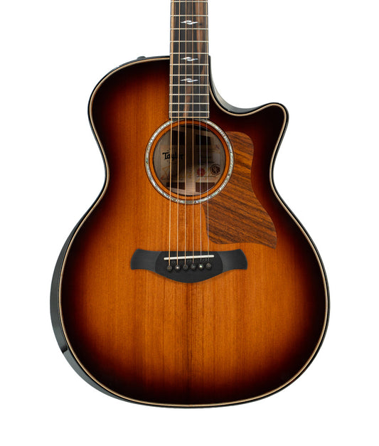 Pre-Owned Taylor Builder's Edition 814ce Honduran Rosewood/Sinker Redwood Acoustic-Electric Guitar - Shaded Edge Burst | Used