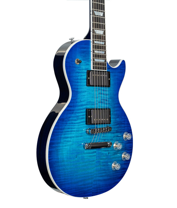 Gibson Les Paul Modern Figured AAA Maple/Mahogany Electric Guitar - Cobalt Burst | New