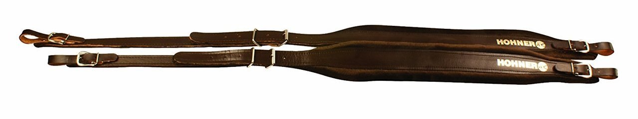 Hohner ACC8 Brown Accordion Leather Straps