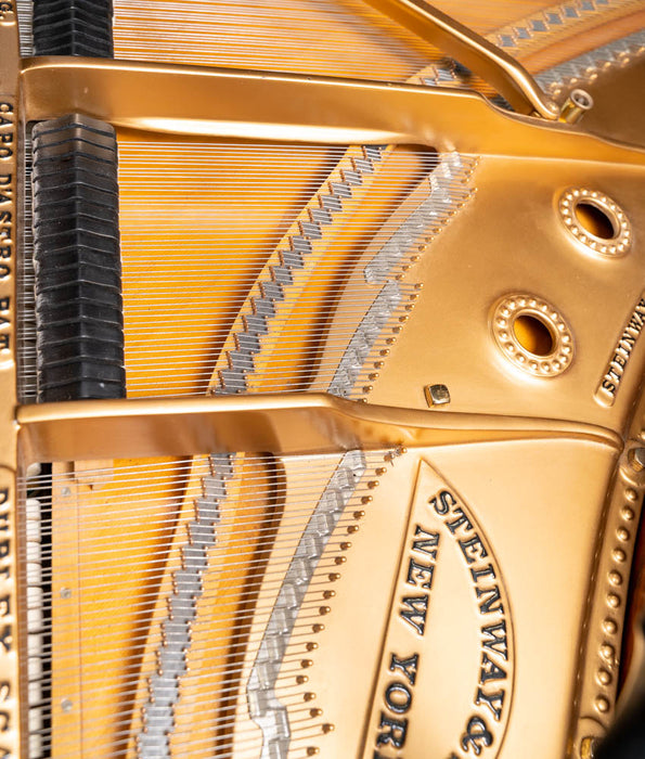 Steinway & Sons 9' Model D Grand Piano | Satin Ebony | SN: 164853 | Used