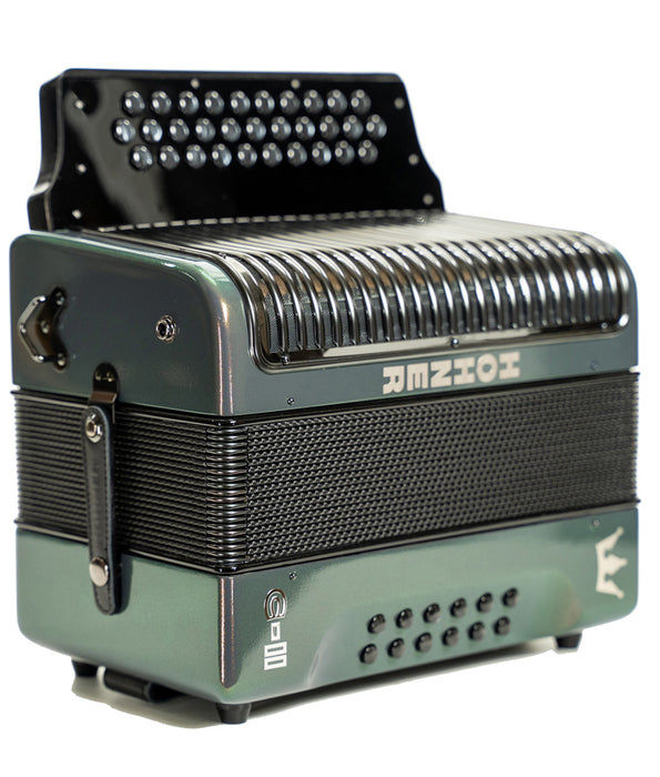 Hohner Corona C-II Next Generation FBE Diatonic Accordion Red-Gold w/ Straps Hohner Corona C-II Next Generation FBE Diatonic Accordion Red-Gold w/ Straps