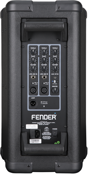 Fender Fighter 10" 2-Way Powered Speaker, 100-120V