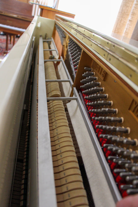 Young Chang E118 White 47" Studio Piano